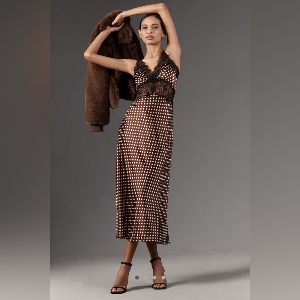 Ronny Kobo Holiday Midi Dress Size XS